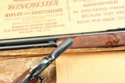 Winchester 1950s Model 61 Engraved Deluxe Gallery Gun .22 Short 24" Pump Action Rifle & Box 1957 C&R - 11