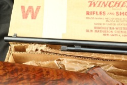 Winchester 1950s Model 61 Engraved Deluxe Gallery Gun .22 Short 24" Pump Action Rifle & Box 1957 C&R - 17