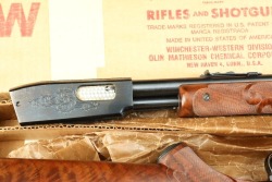 Winchester 1950s Model 61 Engraved Deluxe Gallery Gun .22 Short 24" Pump Action Rifle & Box 1957 C&R - 18