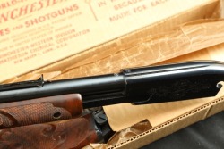 Winchester 1950s Model 61 Engraved Deluxe Gallery Gun .22 Short 24" Pump Action Rifle & Box 1957 C&R - 23