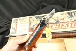 Wartime Winchester 1940s Model 62A .22 S/L/LR 23” Pump Action Rifle & Box 1942 C&R - 9