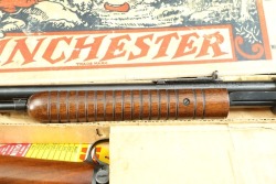 Wartime Winchester 1940s Model 62A .22 S/L/LR 23” Pump Action Rifle & Box 1942 C&R - 11