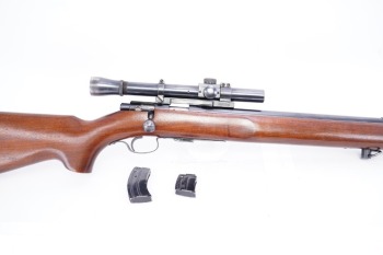 Winchester Model 75 Target .22 LR 28" Bolt Action Rifle & Scope