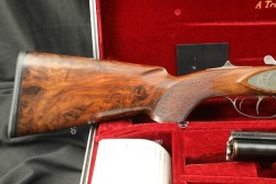 Krieghoff 2000s Grade IV Engraved Classic “Big Five” Two Barrel Set .470 Nitro Express & .375 Holland & Holland Magnum 24” Double Rifle, Side by Side W/ Americase 2007 - 2