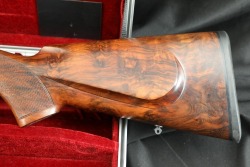 Krieghoff 2000s Grade IV Engraved Classic “Big Five” Two Barrel Set .470 Nitro Express & .375 Holland & Holland Magnum 24” Double Rifle, Side by Side W/ Americase 2007 - 6