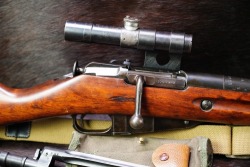 Soviet Russian WW2 Tula Arsenal Early “SVT” Style 1941 PU Scope Configured Model 91/30 7.62x54R Mosin Nagant Sniper Rifle 1939 C&R - 3