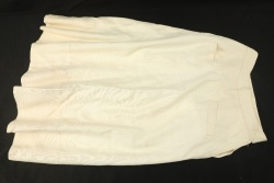 US Navy Post-WW2 Women’s Chief Pharmacist Mate CPO Badged White Summer Service Dress Uniform: Jacket, Skirt, Hat - 16