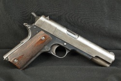 US Army Pre-WW1 Springfield Armory Model 1911 .45 ACP 5” Semi-Auto Pistol W/ Unique Early Springfield “Folded Over Frame” Lanyard Loop Two Tone Magazine 1914 C&R - 3