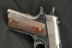 US Army Pre-WW1 Springfield Armory Model 1911 .45 ACP 5” Semi-Auto Pistol W/ Unique Early Springfield “Folded Over Frame” Lanyard Loop Two Tone Magazine 1914 C&R - 4