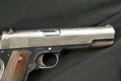 US Army Pre-WW1 Springfield Armory Model 1911 .45 ACP 5” Semi-Auto Pistol W/ Unique Early Springfield “Folded Over Frame” Lanyard Loop Two Tone Magazine 1914 C&R - 5