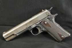 US Army Pre-WW1 Springfield Armory Model 1911 .45 ACP 5” Semi-Auto Pistol W/ Unique Early Springfield “Folded Over Frame” Lanyard Loop Two Tone Magazine 1914 C&R - 6