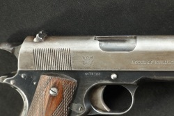 US Army Pre-WW1 Springfield Armory Model 1911 .45 ACP 5” Semi-Auto Pistol W/ Unique Early Springfield “Folded Over Frame” Lanyard Loop Two Tone Magazine 1914 C&R - 17