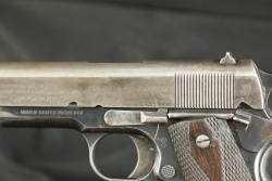 US Army Pre-WW1 Springfield Armory Model 1911 .45 ACP 5” Semi-Auto Pistol W/ Unique Early Springfield “Folded Over Frame” Lanyard Loop Two Tone Magazine 1914 C&R - 22