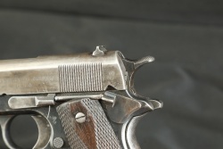 US Army Pre-WW1 Springfield Armory Model 1911 .45 ACP 5” Semi-Auto Pistol W/ Unique Early Springfield “Folded Over Frame” Lanyard Loop Two Tone Magazine 1914 C&R - 23