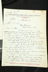 Unique Three Page Handwritten Letter Dating to 1935 From Ad Topperwein to John Olin Discussing The Winchester M-54 Bolt Action Rifle - 2