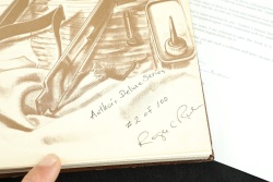 Signed, First Edition, #2 of 100 Author’s Deluxe Series “The Rifleman's Rifle” Winchester Model 70 Leatherette Hardcover Reference Book by Roger C. Rule W/ Signed Letter From Author - 2