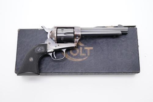 Colt 1950s Single Action Army 2nd Generation .44 Special 5 ½” SAA Revolver & Box 1959 C&R