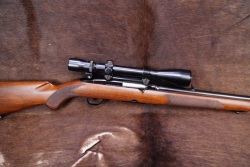 Rare, First Year Pre-64 Winchester 1960s Model 100 .308 Win 22" Semi-Automatic Rifle W/ Weaver Scope 1961 C&R