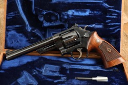 Smith & Wesson S&W The .357 Magnum Pre-Model 27 6.5&rdquo; DA/SA Revolver & Case 1954 C&R - 6