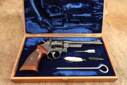 Smith & Wesson S&W The .357 Magnum Pre-Model 27 6.5&rdquo; DA/SA Revolver & Case 1954 C&R - 27