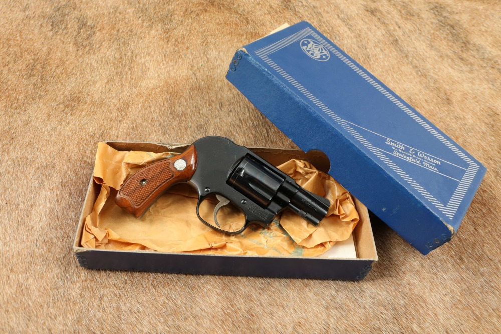 Smith & Wesson Model 38 Airweight Revolver .38 S&W SPL 2” 1983