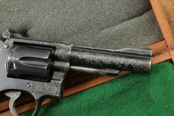 Smith & Wesson S&W Pre-Model 18 .22 LR 4&rdquo; Revolver & Case 1965 C&R - 4