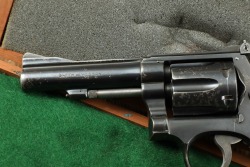 Smith & Wesson S&W Pre-Model 18 .22 LR 4&rdquo; Revolver & Case 1965 C&R - 6