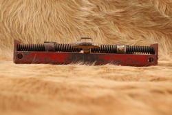 Antique Early 1900s Cast Iron Spring Loaded Two Roosters Carnival Shooting Gallery Target - 17