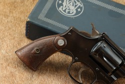 Smith & Wesson Pre-War K-22 "Outdoorsman" 1st Model .22 LR 6" DA/SA Revolver 1931-1940 C&R - 2