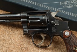 Smith & Wesson Pre-War K-22 "Outdoorsman" 1st Model .22 LR 6" DA/SA Revolver 1931-1940 C&R - 7