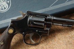 Smith & Wesson Pre-War K-22 &ldquo;Outdoorsman&rdquo; 1st Model .22 LR 6&rdquo; DA/SA Revolver 1931-1936 C&R - 4