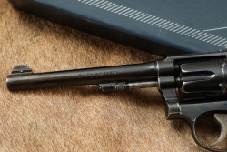 Smith & Wesson Pre-War K-22 &ldquo;Outdoorsman&rdquo; 1st Model .22 LR 6&rdquo; DA/SA Revolver 1931-1936 C&R - 7