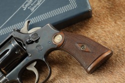 Smith & Wesson Pre-War K-22 &ldquo;Outdoorsman&rdquo; 1st Model .22 LR 6&rdquo; DA/SA Revolver 1931-1936 C&R - 9