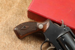 Smith & Wesson 5-Screw Pre-Model 36 Chiefs Special .38 Special 2&Prime; DA/SA Revolver & Box 1951-1952 C&R - 3