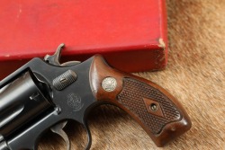 Smith & Wesson 5-Screw Pre-Model 36 Chiefs Special .38 Special 2&Prime; DA/SA Revolver & Box 1951-1952 C&R - 7