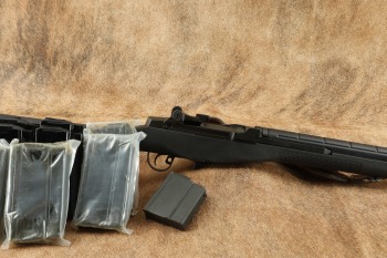 Springfield Armory M1A Standard Issue .308 22&rdquo; Semi-Auto Rifle, Black Synthetic Stock, 11x Mags 2013