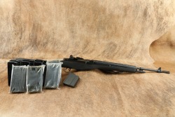 Springfield Armory M1A Standard Issue .308 22&rdquo; Semi-Auto Rifle, Black Synthetic Stock, 11x Mags 2013 - 2