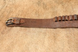 Antique Smith & Wesson Commercial 3rd Model Russian .44 6.5&Prime; Nickel Revolver W/ Old West Holster Rig - 26
