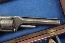 Factory Engraved Antique US Civil War Era Smith & Wesson Model 2 Old Army .32 RF 6&rdquo; Tip-up Revolver - 5