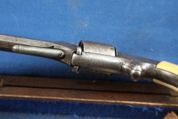 Factory Engraved Antique US Civil War Era Smith & Wesson Model 2 Old Army .32 RF 6&rdquo; Tip-up Revolver - 11
