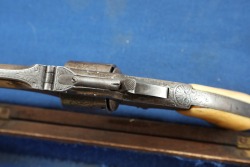 Factory Engraved Antique US Civil War Era Smith & Wesson Model 2 Old Army .32 RF 6&rdquo; Tip-up Revolver - 15