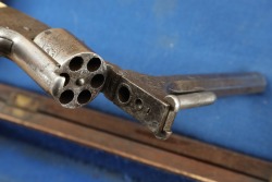 Factory Engraved Antique US Civil War Era Smith & Wesson Model 2 Old Army .32 RF 6&rdquo; Tip-up Revolver - 19