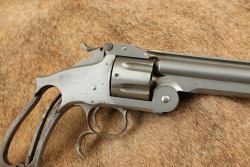 Antique Smith & Wesson S&W Tool Room 2nd Model Russian .44 Cal. 7&rdquo; White Revolver Presented to Charles Alonzo King - 3