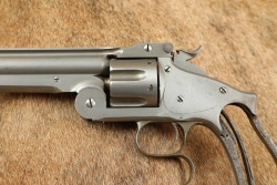 Antique Smith & Wesson S&W Tool Room 2nd Model Russian .44 Cal. 7&rdquo; White Revolver Presented to Charles Alonzo King - 7