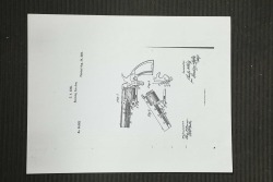 Antique Smith & Wesson S&W Tool Room 2nd Model Russian .44 Cal. 7&rdquo; White Revolver Presented to Charles Alonzo King - 26