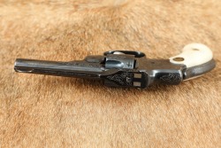Factory Engraved Smith & Wesson .32 Safety Hammerless 3rd Model .32 S&W 3&rdquo; DA Revolver, Box & Papers - 13
