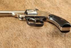 Smith & Wesson Nickeled .32 Safety Hammerless 2nd Model .32 S&W 3.5&rdquo; DA Revolver & Box 1902-1909 C&R - 11