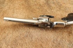 Smith & Wesson Nickeled .32 Safety Hammerless 2nd Model .32 S&W 3.5&rdquo; DA Revolver & Box 1902-1909 C&R - 16