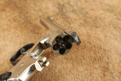 Smith & Wesson Nickeled .32 Safety Hammerless 2nd Model .32 S&W 3.5&rdquo; DA Revolver & Box 1902-1909 C&R - 18