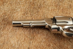Factory Nickel Smith & Wesson .32 Hand Ejector 3rd Model .32 S&W Long 3.25&Prime; DA/SA Revolver C&R - 9